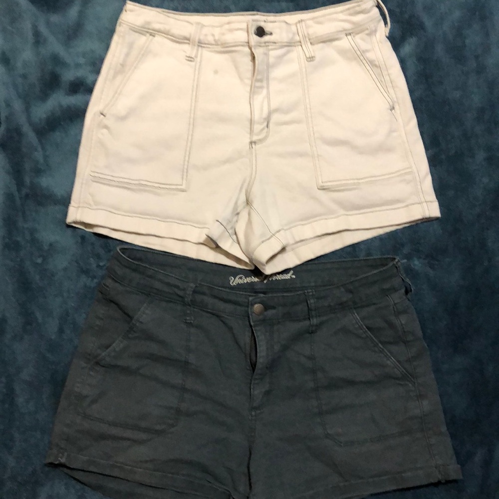 Two Pairs of Universal Thread High-Waisted Shorts